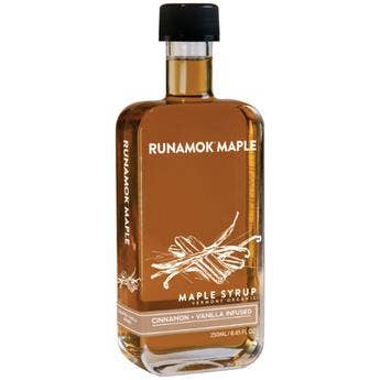 Runamok Cinnamon + Vanilla Infused Maple Syrup 250ml