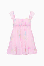 Load image into Gallery viewer, LoveShackFancy Zanira Floral Chiffon Mini Dress