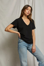 Load image into Gallery viewer, PerfectWhiteTee hendrix
cotton boxy v neck tee
