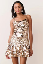 Load image into Gallery viewer, LoveShackFancy Liria Sequin Mini Dress