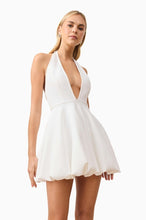 Load image into Gallery viewer, Elliatt Fiona Halter Mini Dress in White