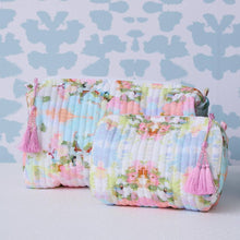 Load image into Gallery viewer, Laura Park Designs - Brooks Avenue Small Cosmetic Bag: Small (7&quot;x2.5&quot;x4&quot;)