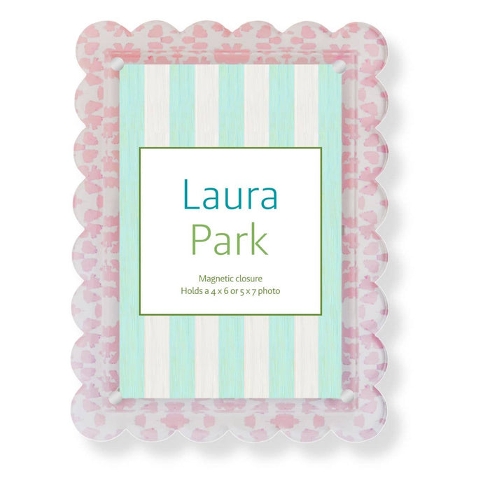 Laura Park Designs - Chintz Rose Acrylic Picture Frame: