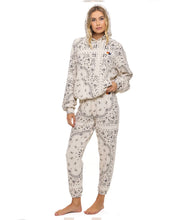 Load image into Gallery viewer, Aviator Nation BANDANA SWEATPANTS - VINTAGE WHITE