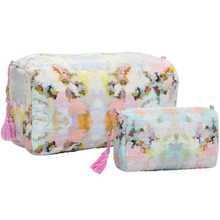 Load image into Gallery viewer, Laura Park Designs - Brooks Avenue Small Cosmetic Bag: Small (7&quot;x2.5&quot;x4&quot;)