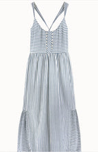Load image into Gallery viewer, Mirth NOSARA DRESS IN OCEAN STRIPE