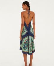 Load image into Gallery viewer, Farm Rio Faded Green Fruit Beauty Maxi Dress