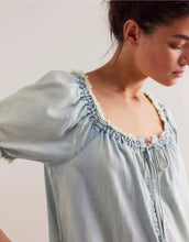 Load image into Gallery viewer, Free People Daisy Denim Babydoll Romper