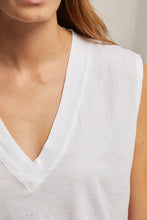 Load image into Gallery viewer, PerfectWhiteTee margot
crispy cotton v neck tank