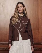 Load image into Gallery viewer, The Great. THE WESTERN SHIRT.