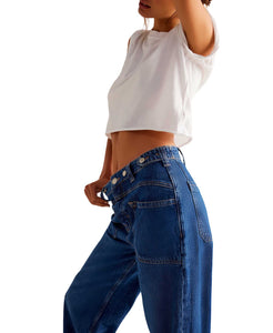 We The Free Palmer Cuffed Jeans