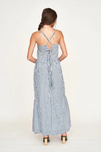 Load image into Gallery viewer, Mirth NOSARA DRESS IN OCEAN STRIPE