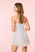 Load image into Gallery viewer, LoveShackFancy Alonna Cotton Lace-Trimmed Mini Dress