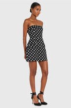 Load image into Gallery viewer, Amanda Uprichard LUCIENNE SKORT ROMPER IN POLKA DOT