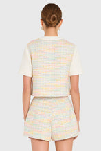 Load image into Gallery viewer, Amanda Uprichard BRASWELL TOP IN ANGELICA TWEED