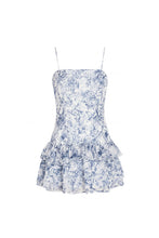 Load image into Gallery viewer, Amanda Uprichard LAURELINE ROMPER IN DEEP SEA