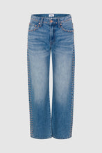 Load image into Gallery viewer, PISTOLA LEXI MID RISE BOWED STRAIGHT - STAR STUDDED
