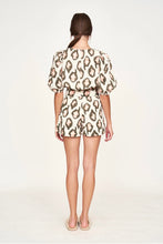 Load image into Gallery viewer, Mirth Track shorts in Oyster Print