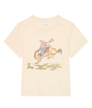 Load image into Gallery viewer, The Great. THE LITTLE TEE W/ RIDER GRAPHIC.