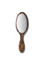 Load image into Gallery viewer, Solar Eclipse - Hand-painted Leopard Bow Acetate 2-1 Daily Hair Brush