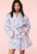Load image into Gallery viewer, LoveShackFancy Indie Cotton Bath Robe Whisper Blue