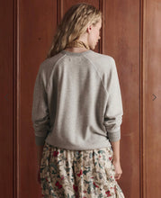 Load image into Gallery viewer, The Great. THE COLLEGE SWEATSHIRT W/ RIDER GRAPHIC.