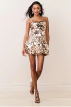 Load image into Gallery viewer, LoveShackFancy Liria Sequin Mini Dress