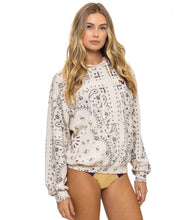 Load image into Gallery viewer, Aviator Nation BANDANA RELAXED PULLOVER HOODIE