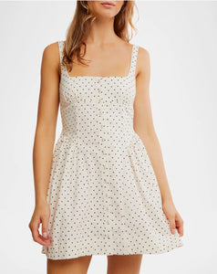 Free People Printed Mini Astrid Dress
