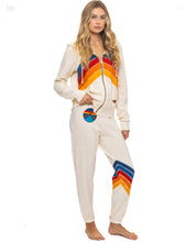 Load image into Gallery viewer, Aviator Nation MOUNTAIN STITCH CHEVRON 4 ZIP HOODIE