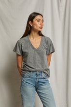 Load image into Gallery viewer, PerfectWhiteTee hendrix
cotton boxy v neck tee