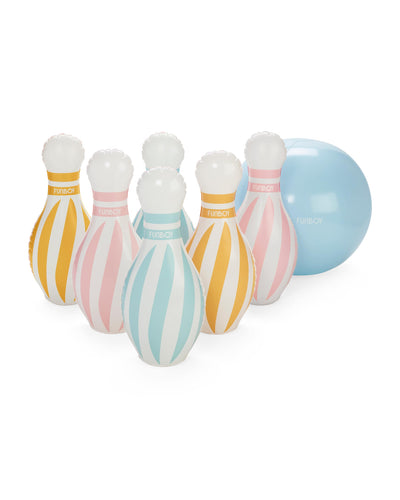 FUNBOY - Pastel & Rainbow Backyard Bowling Set