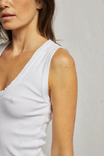 Load image into Gallery viewer, PerfectWhiteTee Jordan ribbed u neck tank