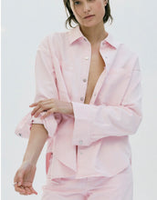 Load image into Gallery viewer, Pistola ELIN FLUID DENIM SHACKET - BLUSH