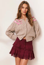 Load image into Gallery viewer, LoveShackFancy Clementian Alpaca-Blend Ribbon Cardigan