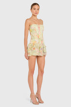 Load image into Gallery viewer, Amanda Uprichard LAURELINE ROMPER IN WHISTLEDOWN