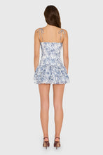 Load image into Gallery viewer, Amanda Uprichard LAURELINE ROMPER IN DEEP SEA