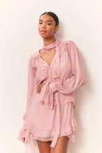 Load image into Gallery viewer, LoveShackFancy Renza Polka Dot Mini Skirt