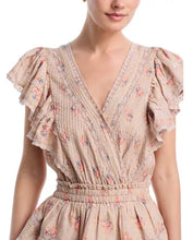 Load image into Gallery viewer, LoveShackFancy Gwen Lace Trim Mini Dress