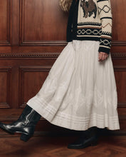 Load image into Gallery viewer, The Great. THE LATTICE LACE VICTORIAN SKIRT.