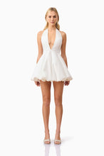 Load image into Gallery viewer, Elliatt Fiona Halter Mini Dress in White
