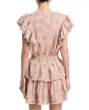 Load image into Gallery viewer, LoveShackFancy Gwen Lace Trim Mini Dress