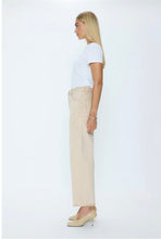 Load image into Gallery viewer, Pistola TATE CROP HIGH RISE BOWED WIDE LEG JEAN - DUNE