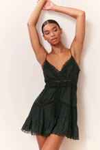 Load image into Gallery viewer, LoveShackFancy Sibelle Silk Ribbon Mini Dress