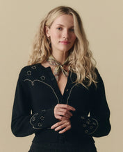Load image into Gallery viewer, The GREAT. THE STUDDED CARDIGAN.