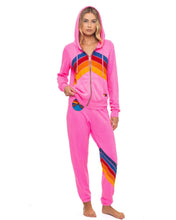 Load image into Gallery viewer, Aviator Nation MOUNTAIN STITCH CHEVRON 4 ZIP HOODIE