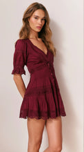 Load image into Gallery viewer, LoveShackFancy Lilias Cotton Mini Dress