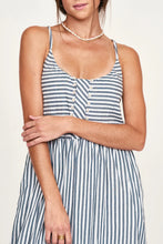 Load image into Gallery viewer, Mirth NOSARA DRESS IN OCEAN STRIPE