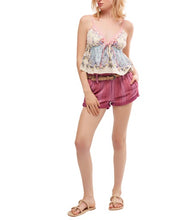 Load image into Gallery viewer, Free People Solar Flare Baja Striped Shorts