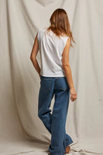 Load image into Gallery viewer, PerfectWhiteTee margot
crispy cotton v neck tank